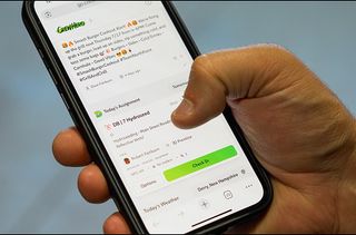 Crewhero app workflow photo